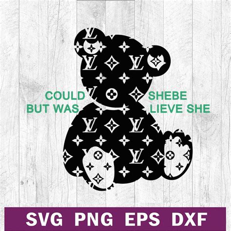 teddy bear louis vuitton|louis vuitton teddy bear svg.